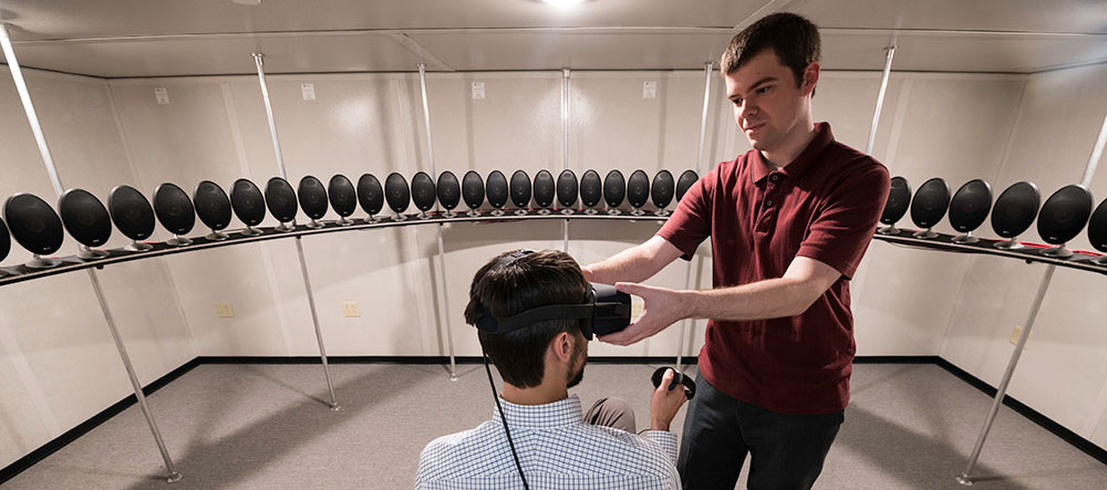 VR demonstration in Maddox lab